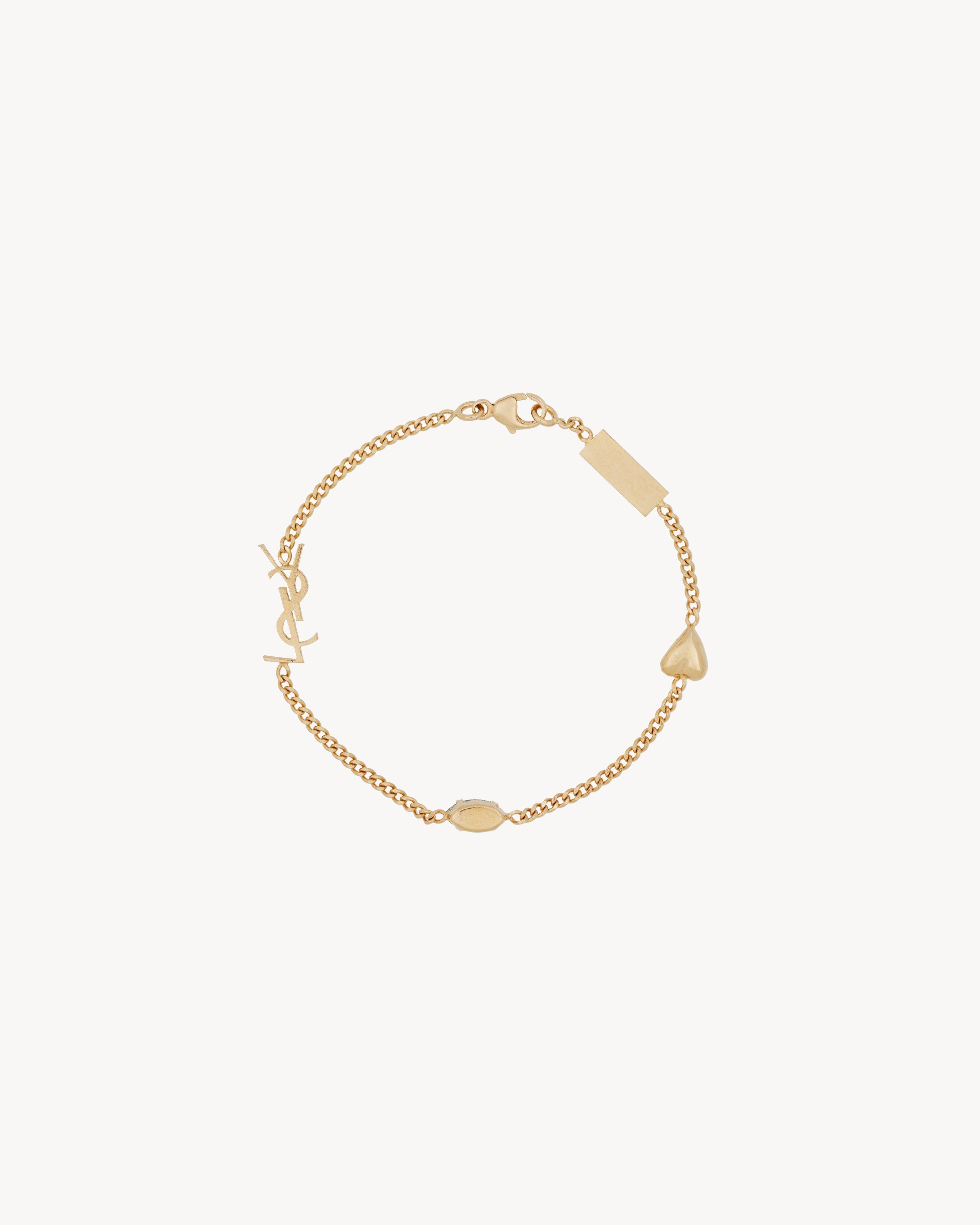 Céline Heart Charm Bracelet