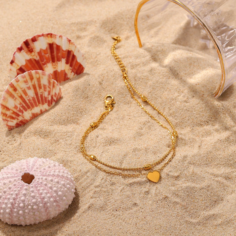 Sandra Gold Anklet