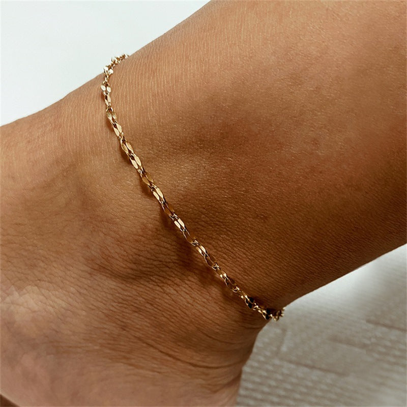 Cascade Gold Chain Anklet